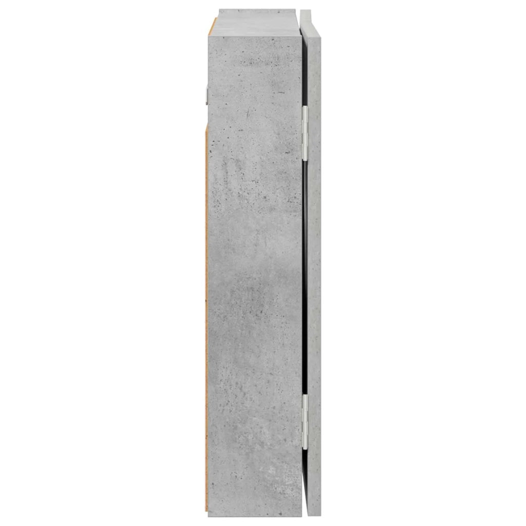 Armadio per Dartboard Grigio Cemento 56 x 12 x 53,5 cm 8006663