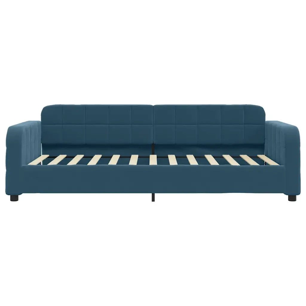 Letto da Giorno Blu 90x200 cm in Velluto 354057