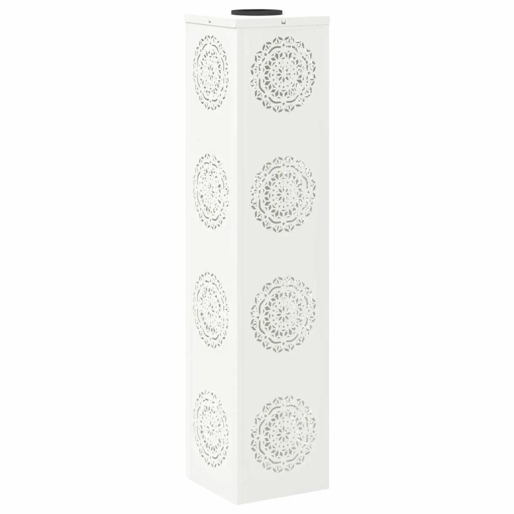 Faro LED solare per sentieri 2 pcs Bianco 879787