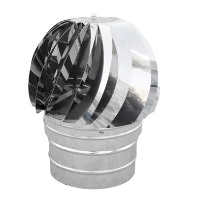 TIRAFUMI BASE TONDA ACCIAIO INOX- Diam. 130- DK- pezzi 1