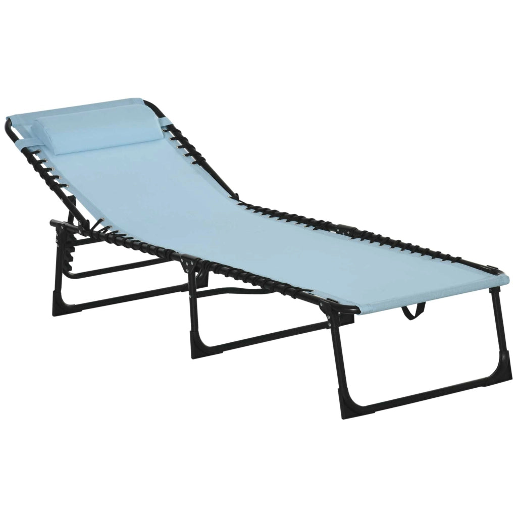 Tumbona Pieghevole ¨C Minimal ¨C Blu 189x58x30 cm