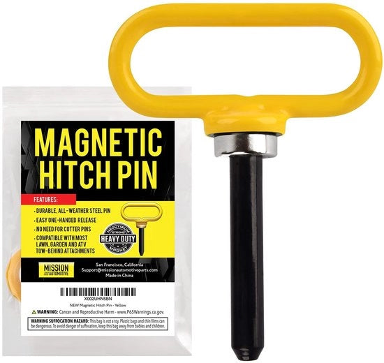 Stift di accoppiamento Ultrasterco - Penna di accoppiamento magnetica - Trattore-passeggio - Facile in- e uscita - Magnetico neodymium - Per uso con una mano - Penna di accoppiamento per trattore