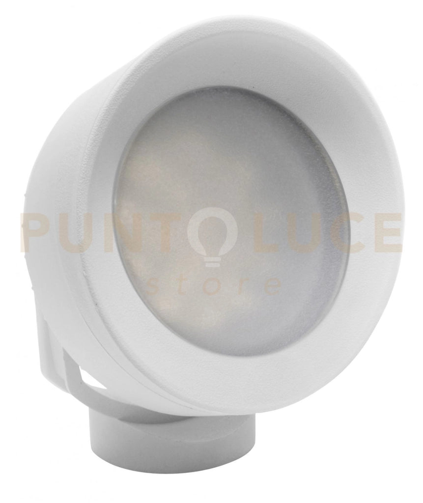 ROMA D15 CM FARETTO 1 LUCE ATTACCO GX53 BIANCO IP66 LAMPADINA LED INCLUSA 10W CCT INCLUSA