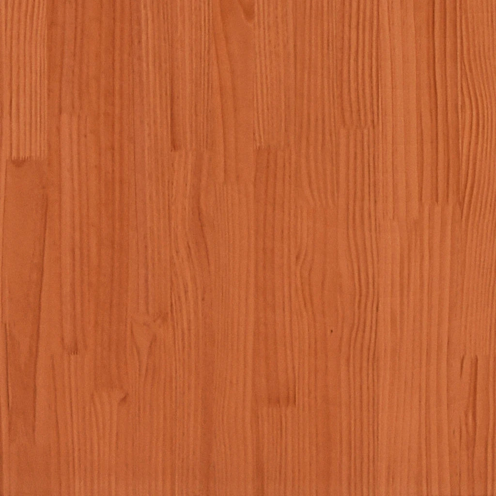 Letto singolo | Letto per adulti | Letto a Castello Marrone Cera 90x190 cm in Legno di Pino