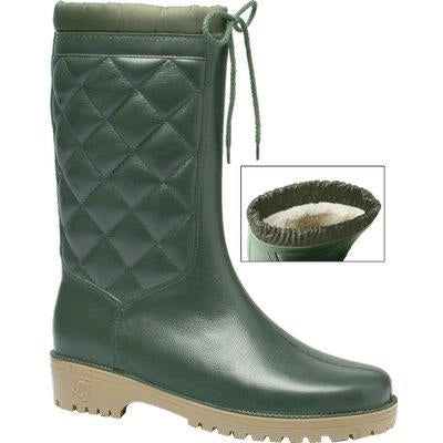 STIVALE PVC IMBOTTITO CARRARMATO WALENKY MA-CRI - VERDE 43- 1 paia