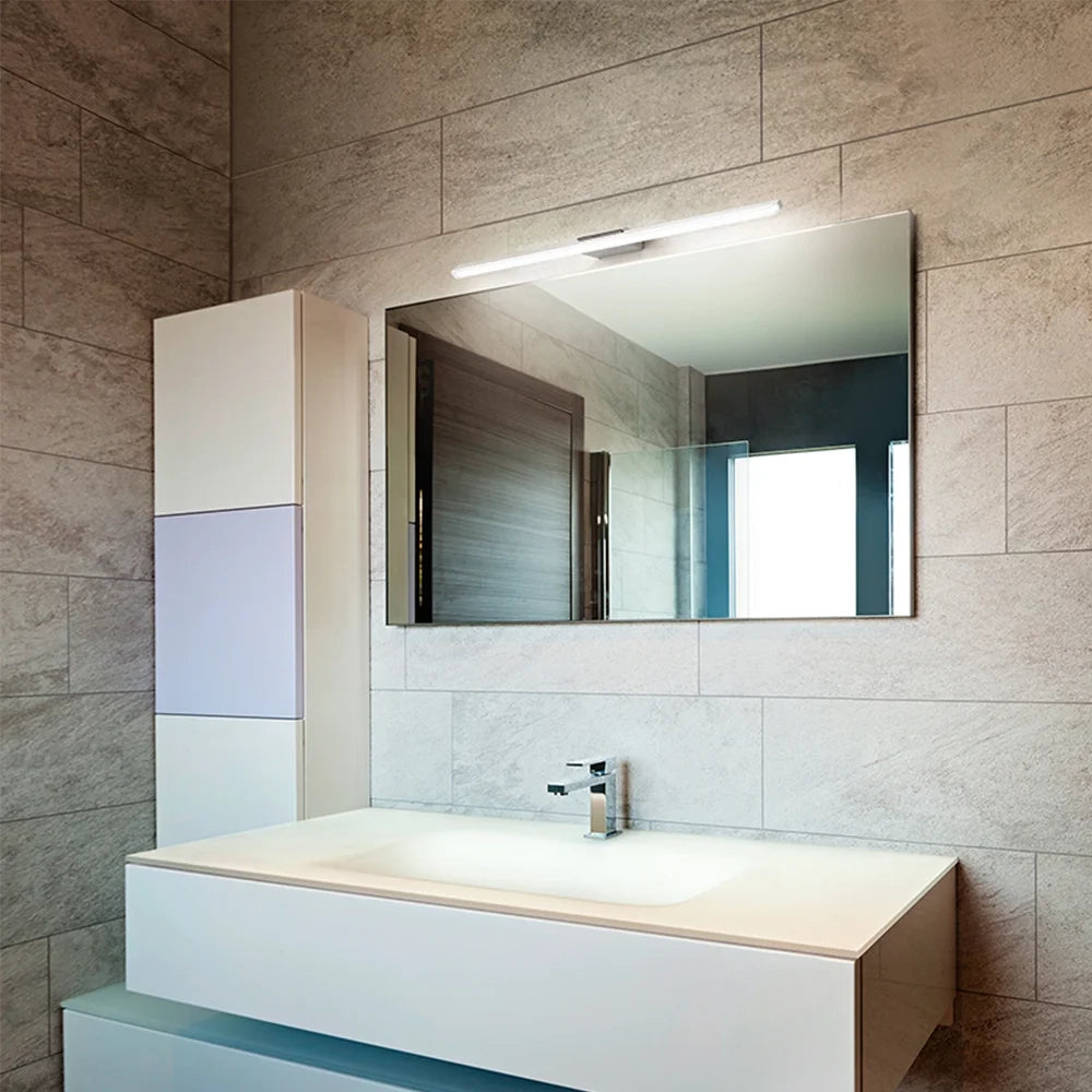 Applique Contemporanea Bold Metallo Cromo Acrilico Led 20W 4000K