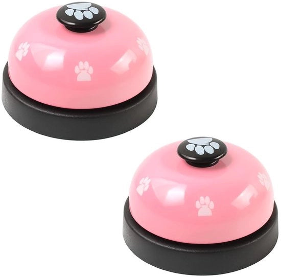 Sistema di Allarme per Cani Duraturo - Adatto per Educazione dei Cani - Interattivo - Utilizzabile all'Aperto/All'interno - 2 Pezzi - 4x7,5 cm - Sirena per Addestramento Cani