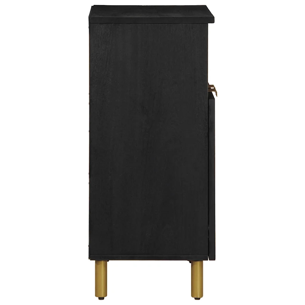 Credenza Nera 60x33x75 cm in Legno Multistrato 4017673