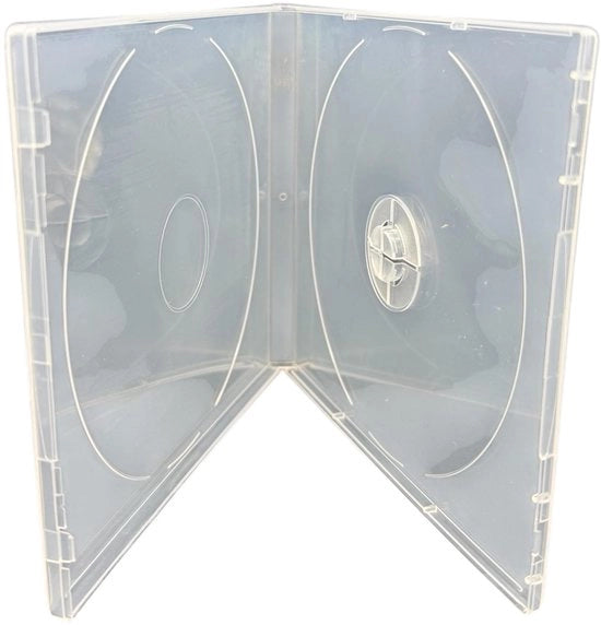 Case per CD onbreekabili - copertura trasparente - spessore 10,4 mm - archiviazione duratura - ideale per archiviazione - realizzato in polipropilene - case per CD