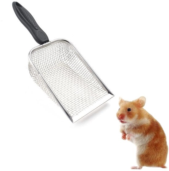 Pulitore di Nido per Hamster - Schiaccia Sabbia - Filtra e Pulisci - Fai Buoni Fori - Strumento di Pulizia - Rimuove Residui