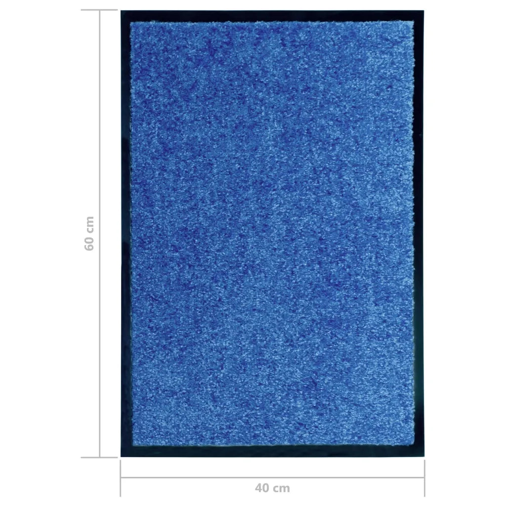 Zerbino | Tappetino Lavabile Blu 40x60 cm