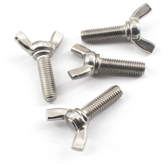 Set di viti a vela 10 pezzi - M8x45 - 304 acciaio inox - Resistente alla ruggine - Duraturo - Facile da installare - Viti a vela