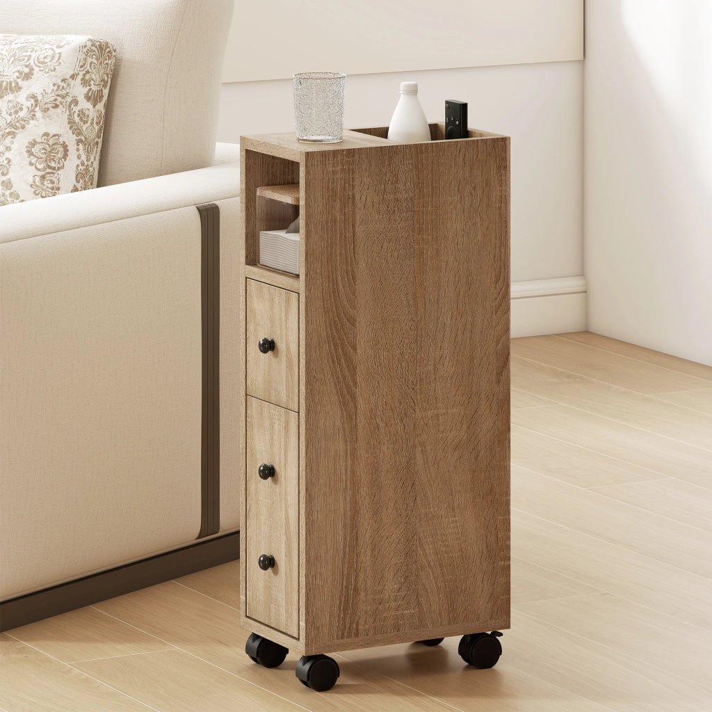 Mobile Bagno con Ruote ¨C zephmum ¨C Robe 18x30x68.5 cm