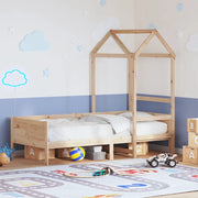 Dormeuse con Tetto 80x200 cm in Legno Massello di Pino 3282254