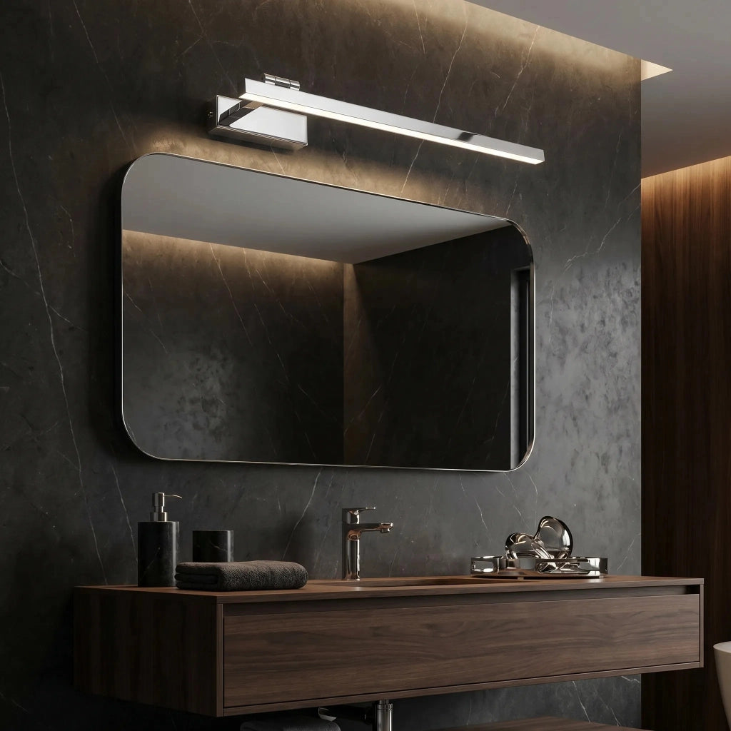 Applique Da Bagno Led Swe029-1w 60cm Chrome