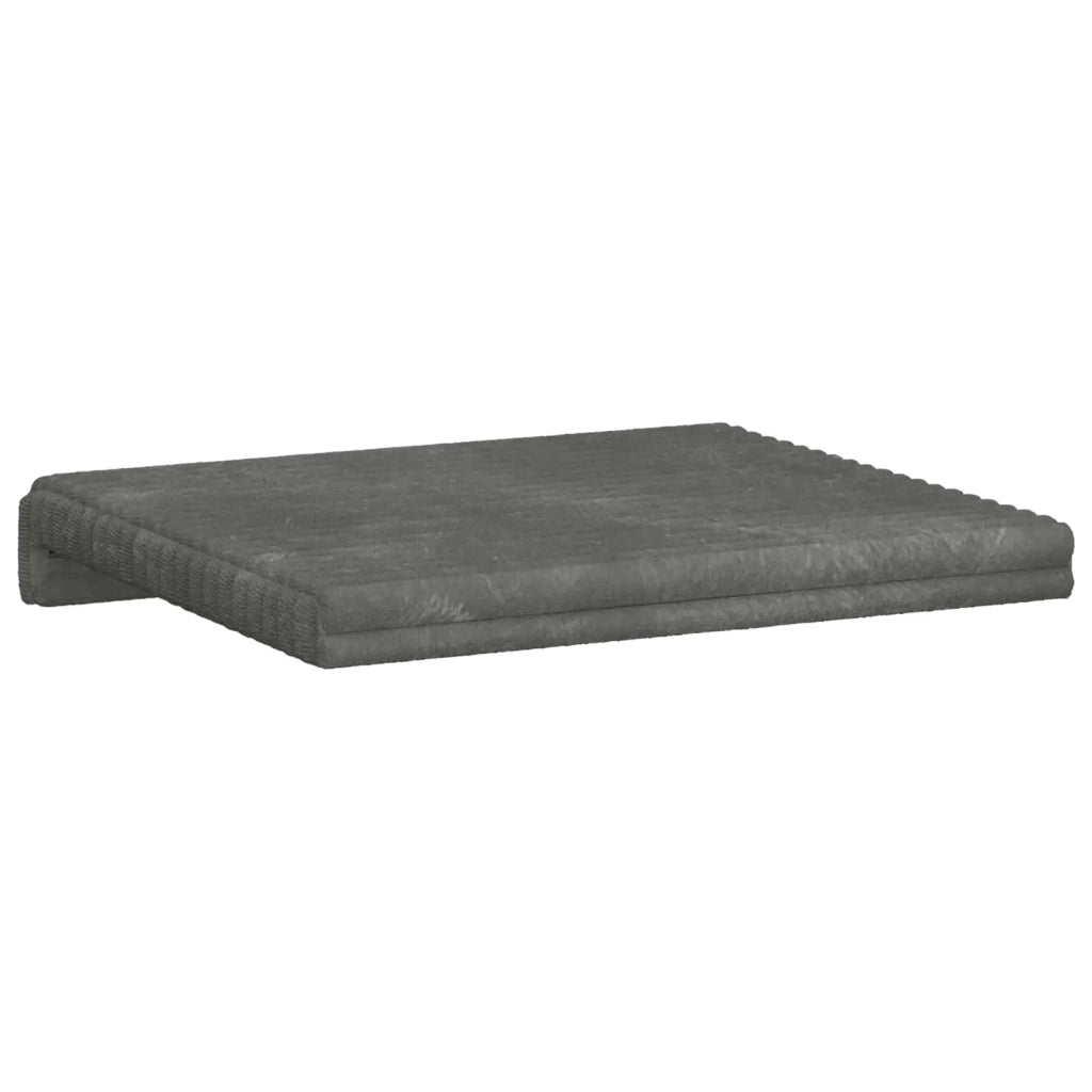 Cuscino per panchina 4 pcs Corduroy Morbido Grigio Chiaro 42043142