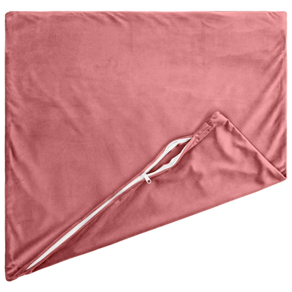 Federa 2 pcs HEERLEN Rosa 30 x 30 cm Velluto 907373
