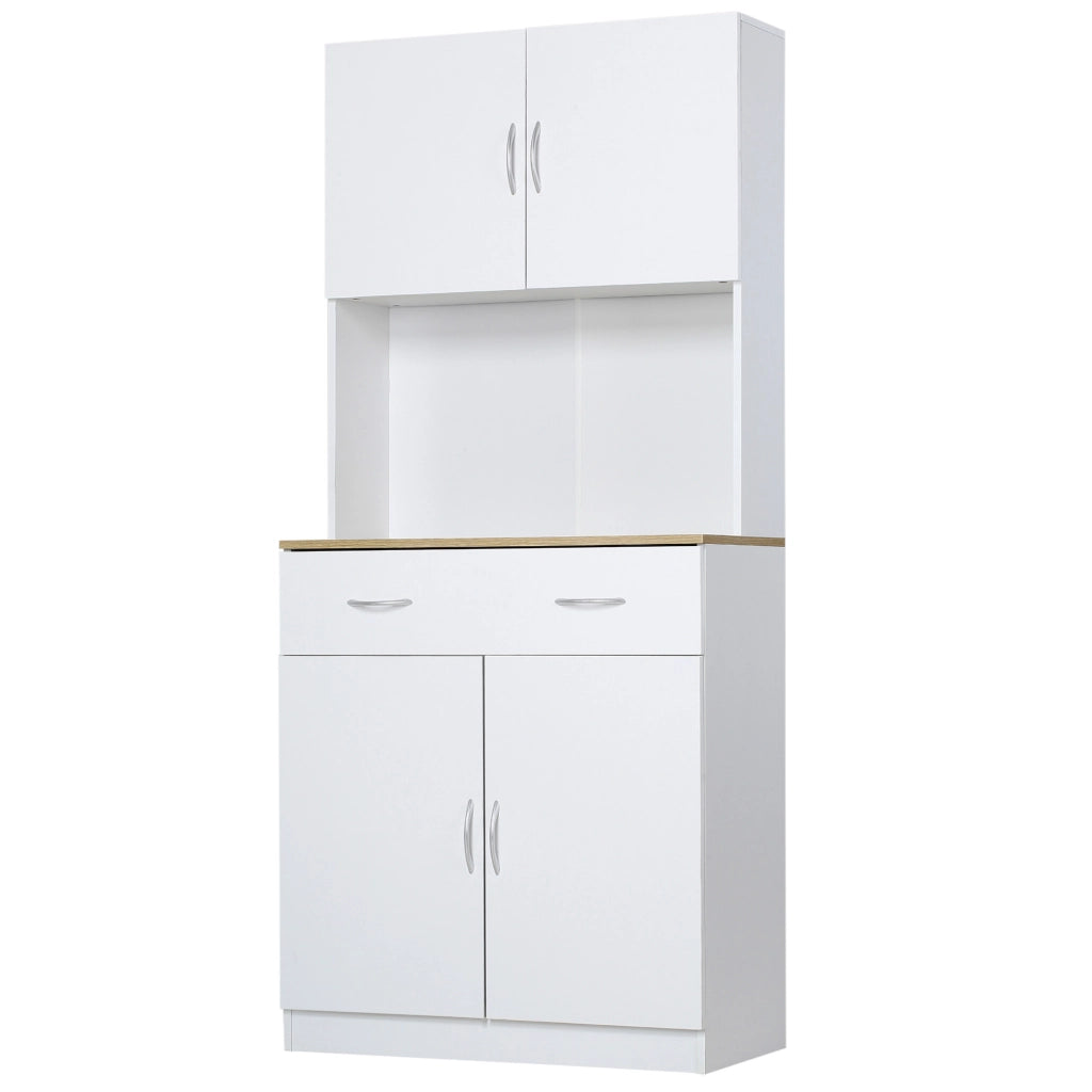 Credenza ¨C Minimal ¨C Legno Bianco 80x40x180
