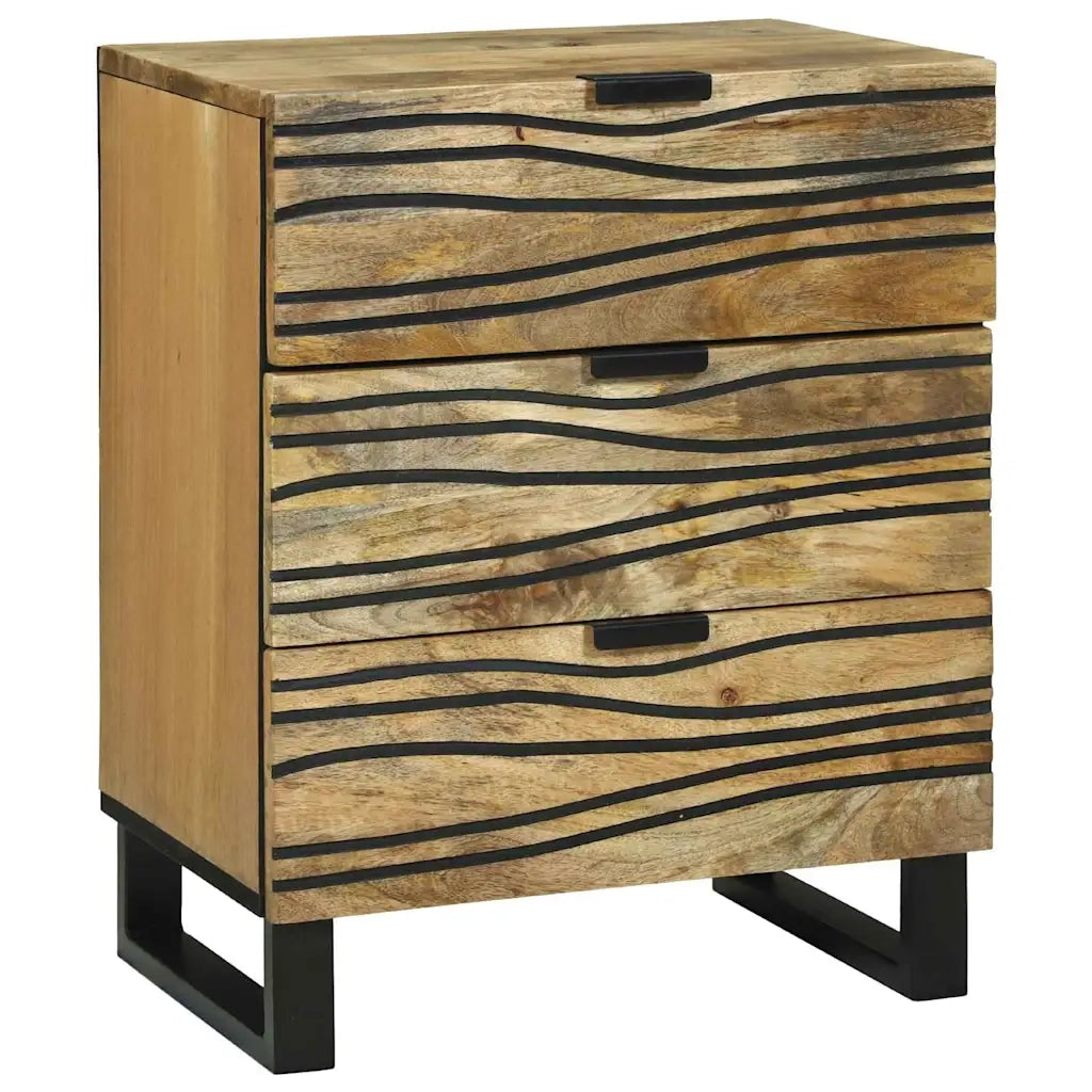 Armadio da Notte con cassetto Marrone 50 x 33 x 62 cm 4017945
