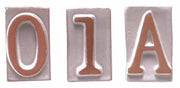 BL NUMERO CIVICO 7 IN TERRACOTTA 5X9 CM- 6,0 blister