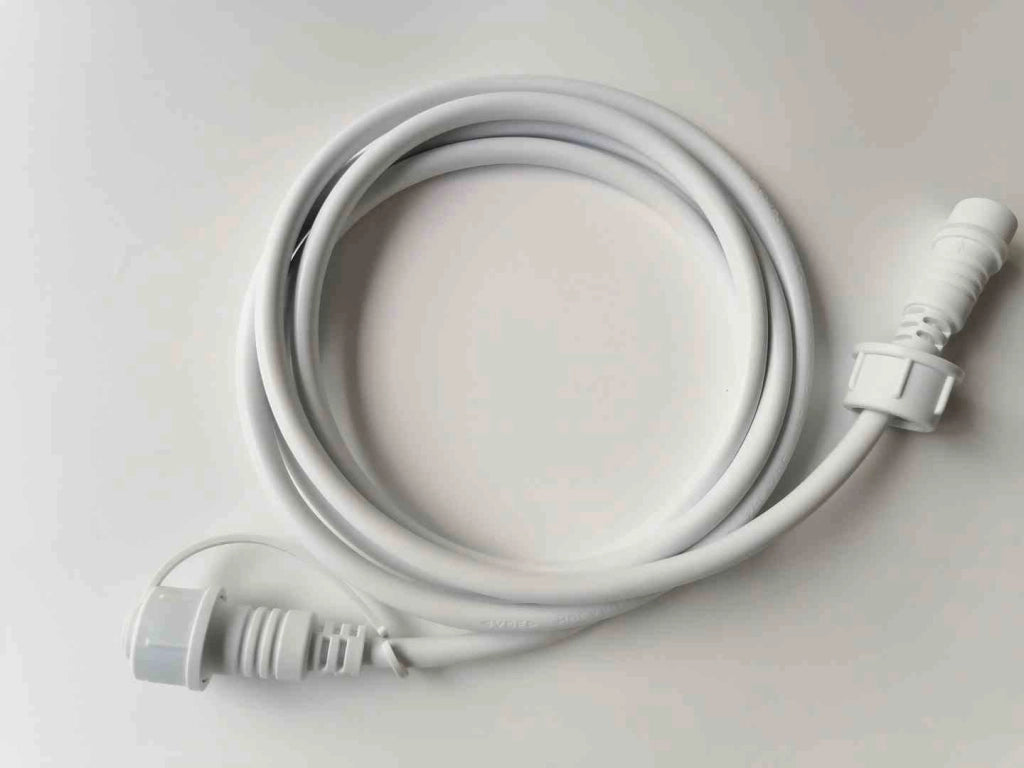 Prolunga giunzione per ghirlanda 2m bianca 230V IP65 Eko-Light