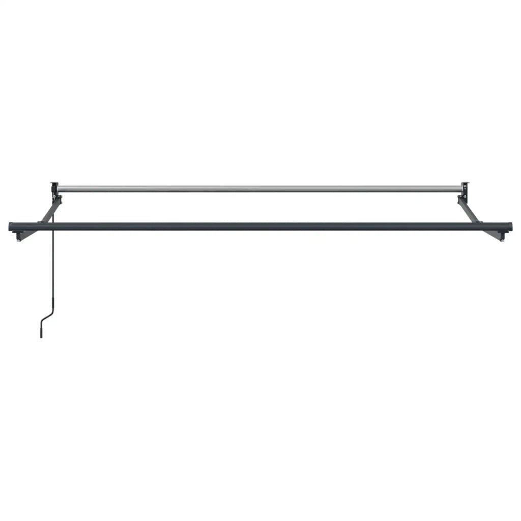 Tenda retrattile Antracite e Bianco 2,5 x 2 m