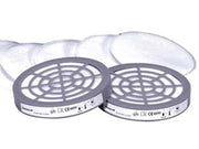 KIT 6 PREFILTRI P2 E 2 ADATTATORI PER MASCHERA M6400 JUPITER  PRE P2    DELTAPLUS