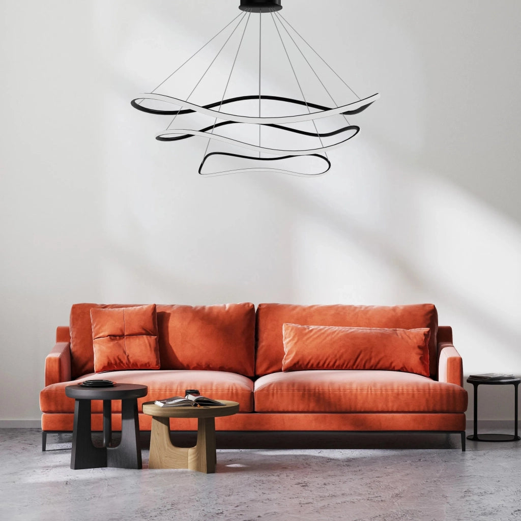 Lampada A Sospensione Lhj016-cp3 Nero