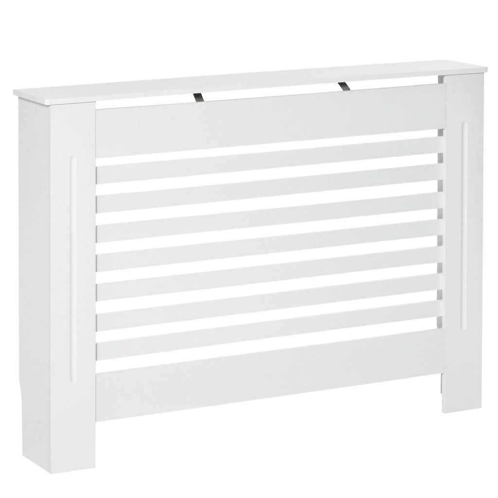 Copritermosifone in Legno Bianco ¨C Minimal ¨C 112x19x81 cm