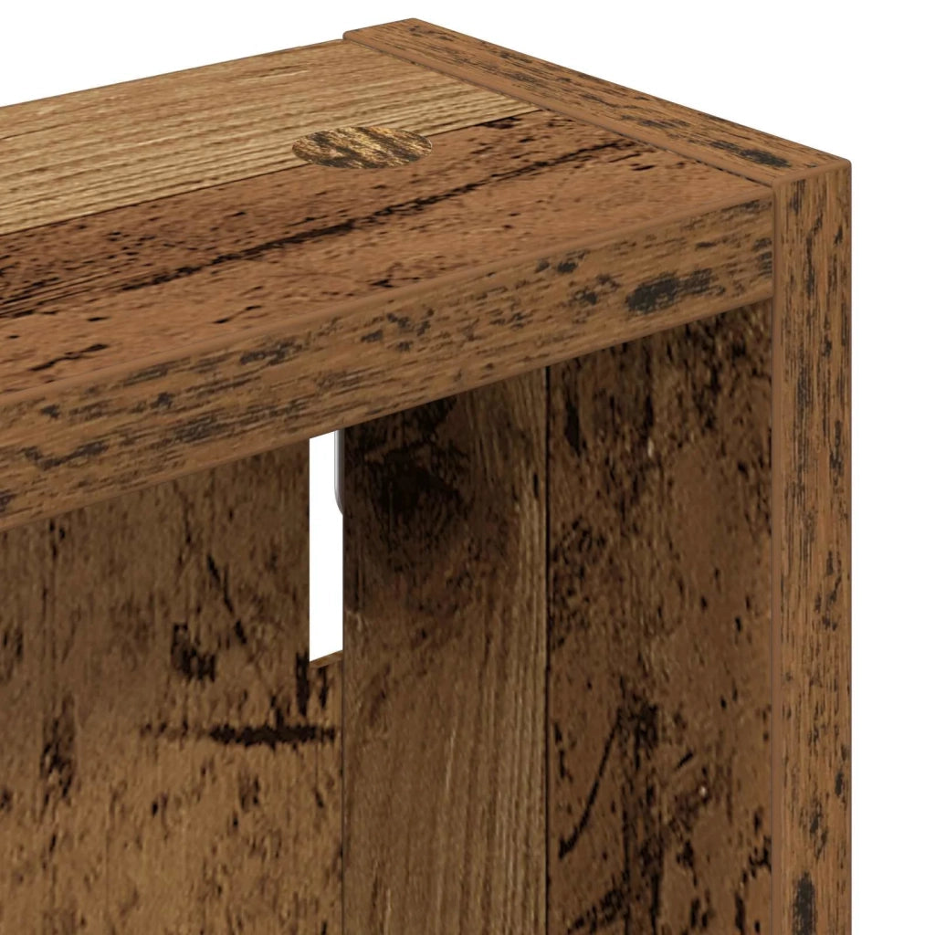Armadio da Bagno | Mobile da Bagno a muro Legno vecchio 40 x 10 x 60,5 cm