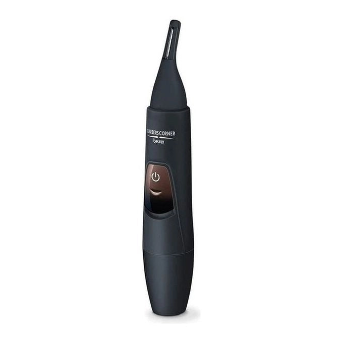Beurer Rifinitore angolare di precisione HR2000 Barbers, modella e rifinisci sopracciglia, naso, peli delle orecchie, Design angolato, incl. attacco a pettine - 2 lunghezze di taglio (3 e 6 mm)