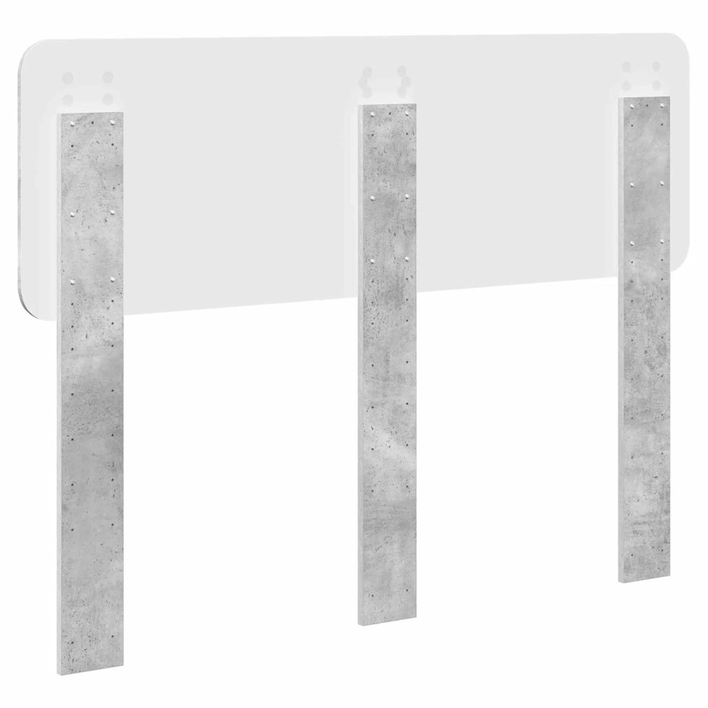 Testiera | Testata Grigio cemento Legno multistrato