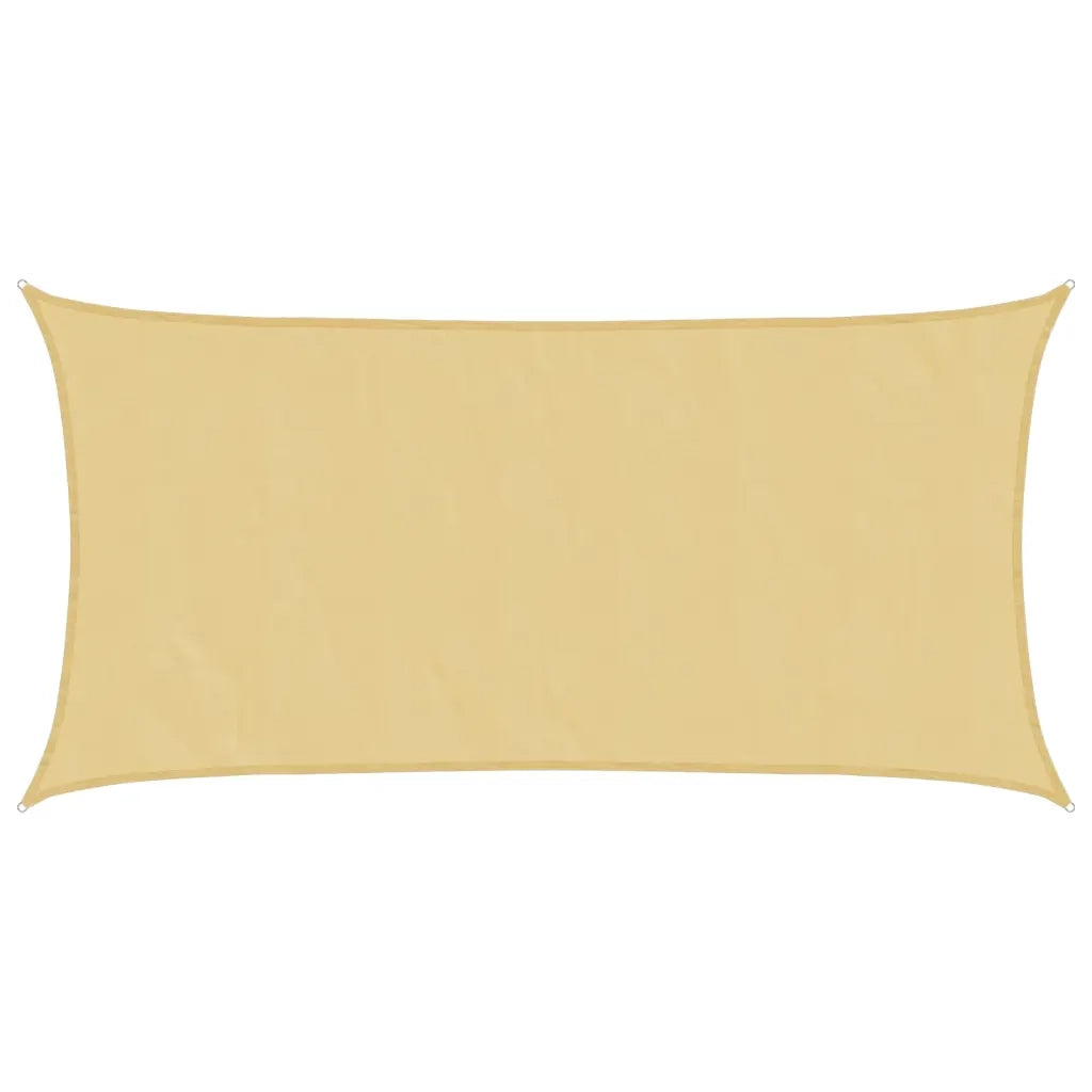 Vela Parasole Sabbia 7x4 m 100% Poliestere Oxford 4000578