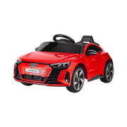 Audi e-tron GT per bambini, auto elettrica con radiocomando 2.4GRC, luci anteriori e posteriori, cinture sicurezza, port