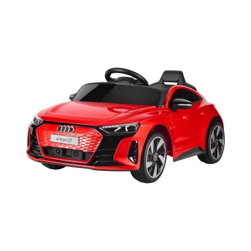 Audi e-tron GT per bambini, auto elettrica con radiocomando 2.4GRC, luci anteriori e posteriori, cinture sicurezza, port