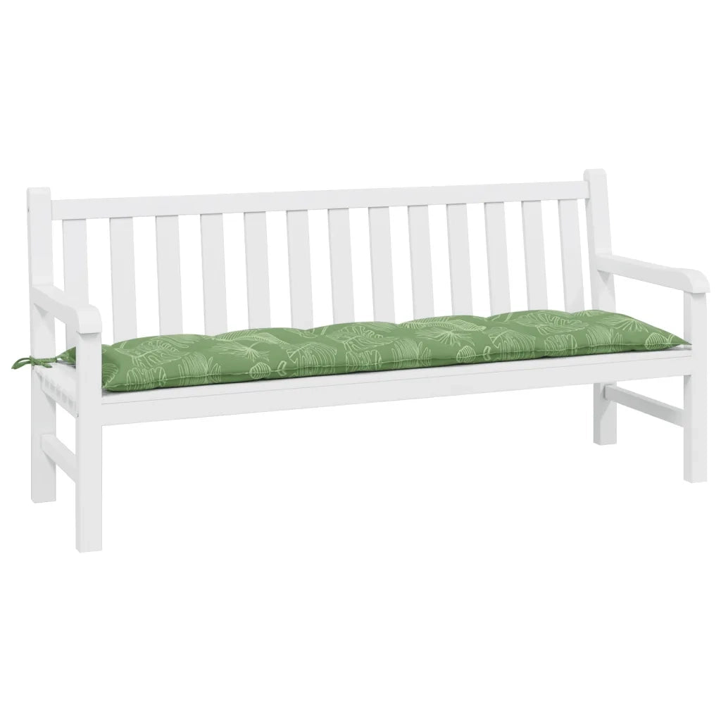Cuscino per Panca-Cuscini per panchina a Foglie 180x50x7 cm in Tessuto Oxford 677797