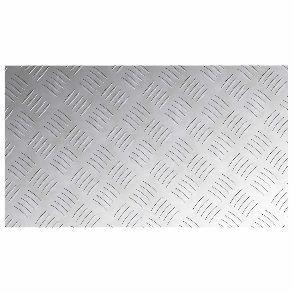 Gradini per Scale 4 pcs Argento 70 x 40 cm Alluminio 4104328