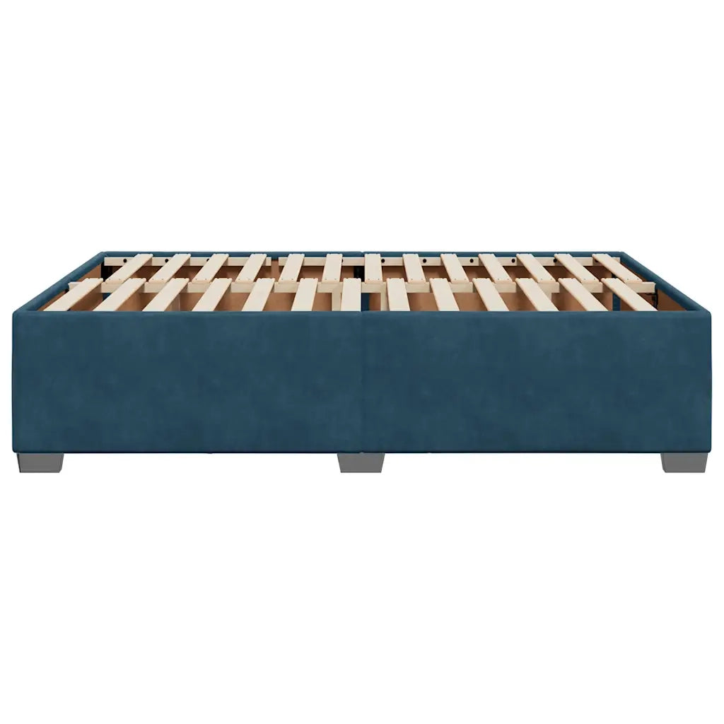 Giroletto Blu 160x200 cm in Velluto 3284647