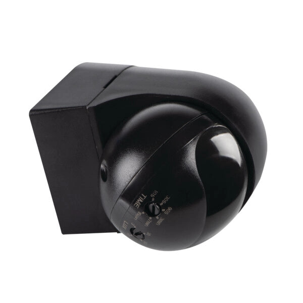 Sensore movimento PIR esterno nero 6m IP44 Kanlux Mini