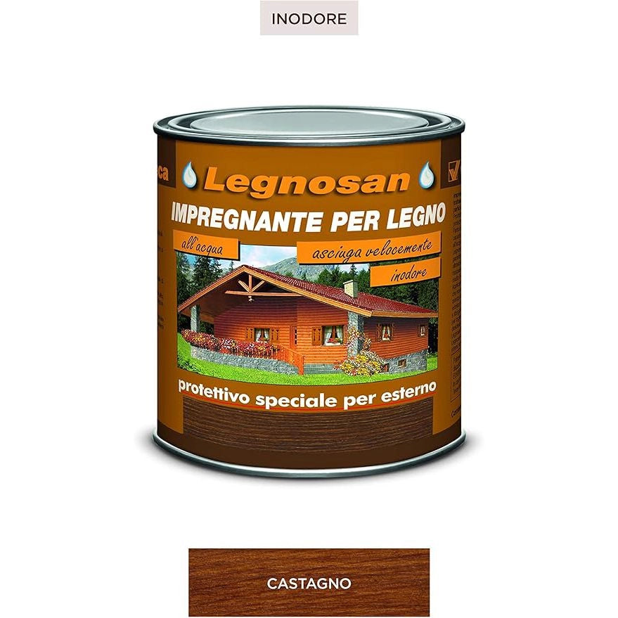 IMPREGNANTE CASTAGNO  ML750 LEGNOSAN DI VELECA