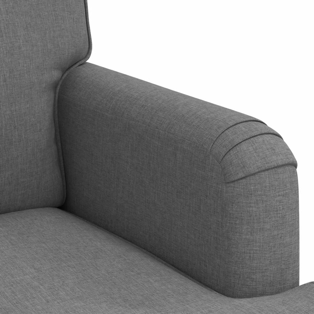 Divano Grigio scuro 84 x 80 x 85 cm Tessuto 42024477