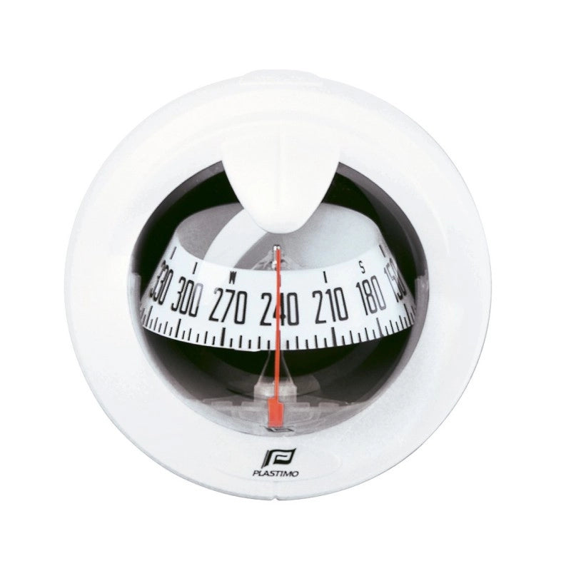 BUSSOLA OFFSHORE 75 NERA A PARATIA WHITE COMPASS FLUSHMOUNT