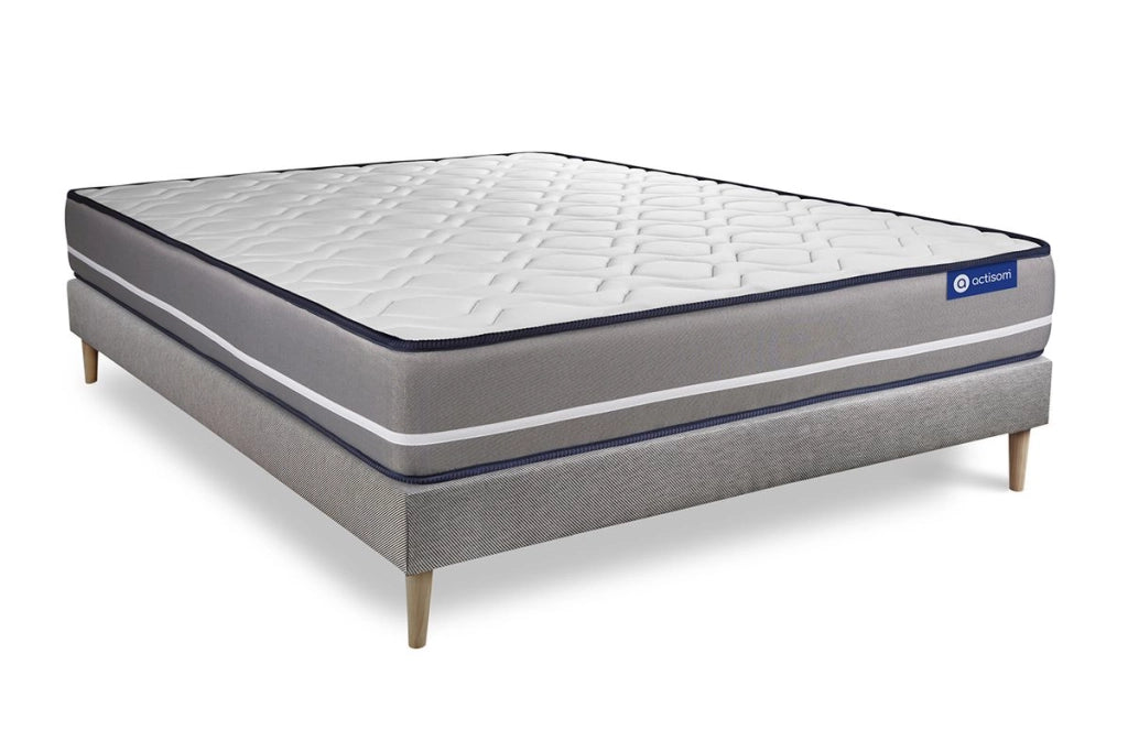 Kit rete e materasso matrimoniale Actiflex pur 150x190cm - Spessore : 20cm - Molle insacchettate - rigido