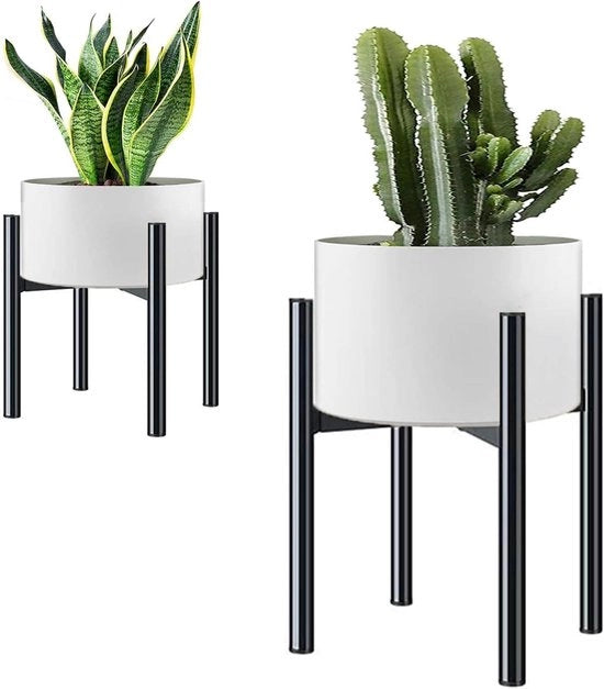 Regolatore di Altezza Metallico Flessibile per Fiori 21 cm - 35 cm per Interno e Esterno