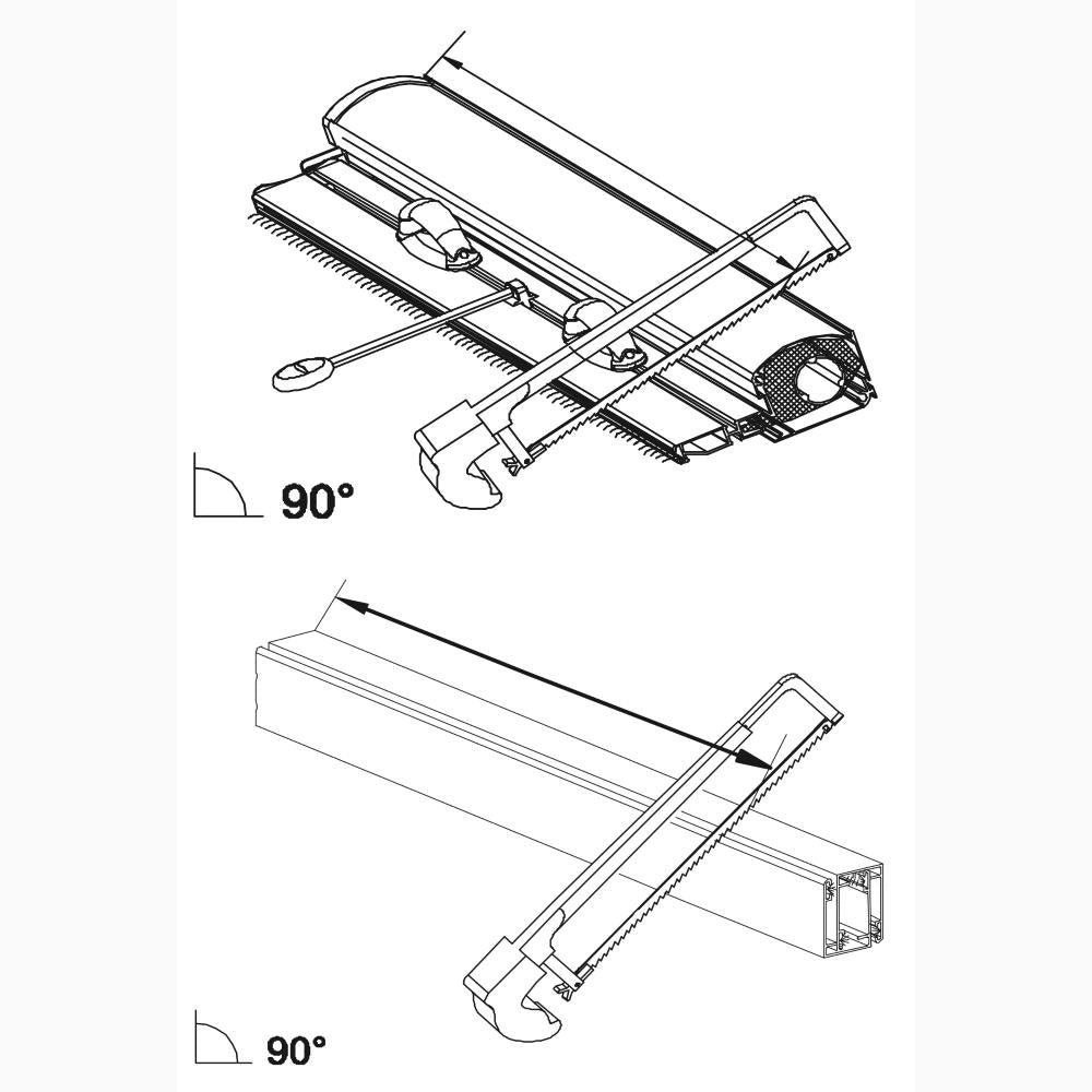 Zanzariera a Rullo Verticale in Fibra di Vetro Riducibile 120x170H cm Telaio Alluminio BIANCO