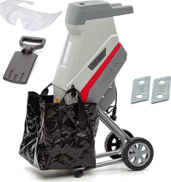 Hacksaw elettrica con contenitore di raccolta - inclusa visiera di protezione - contenitore di raccolta - 2x set di lame di ricambio