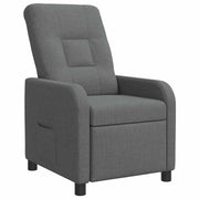 Poltrona reclinabile Grigio Scuro Tessuto 42035022