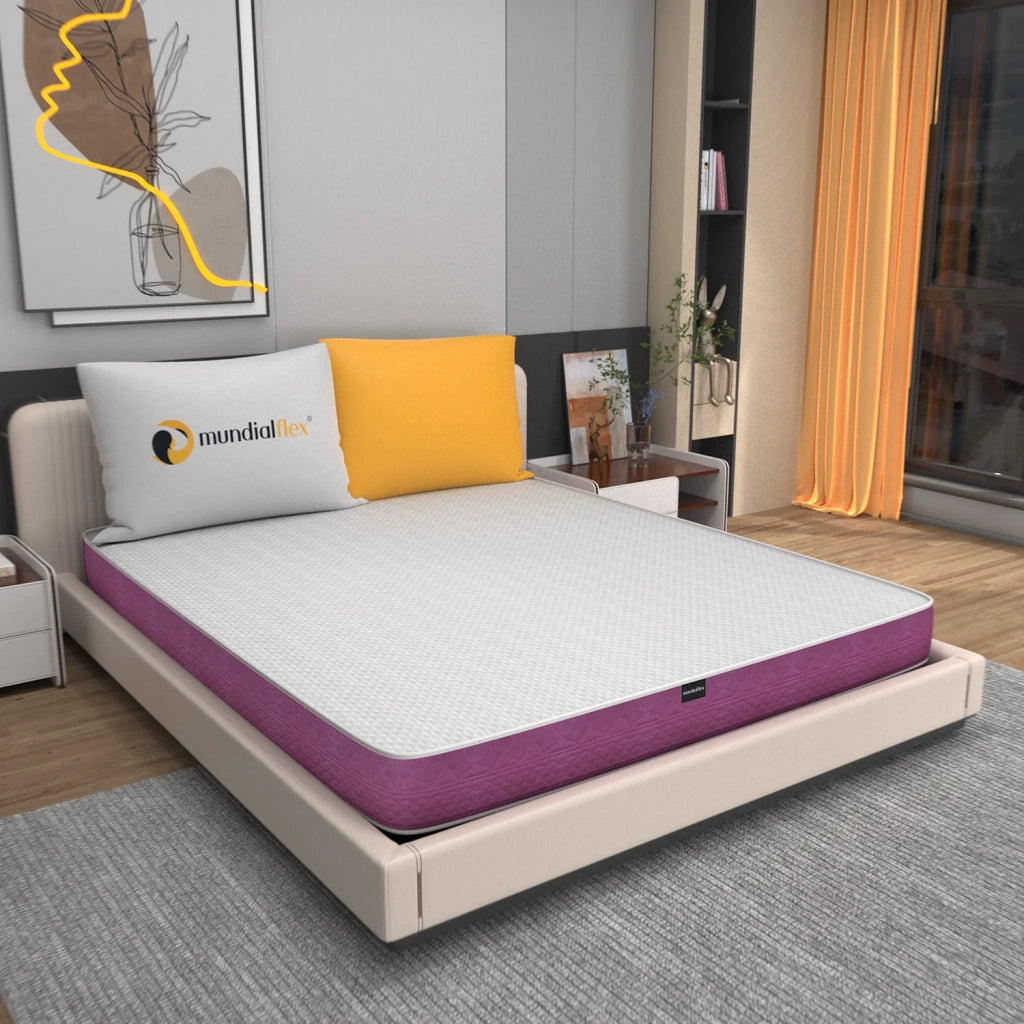Materasso Pieghevole 140x190 per Divano Letto – Poly Foam, Ortopedico, Traspirante, Indeformabile – Dispositivo Medico Made in Italy - Anallergico e Antibatterico | Tramonto