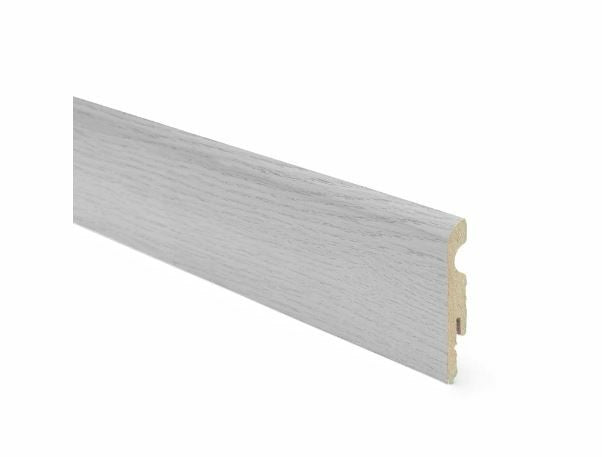Battiscopa Mdf 80X10X2400 Rovere Grigio - Kimono