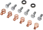 Connettore di ritorno del carburante - Banjo - Pacco in rame - Per motori 4bt/6bt/6ct - Dimensione 18mm - Materiale robusto - Connettore di carburante